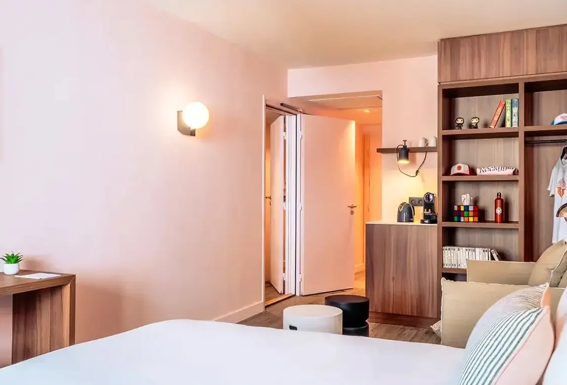Pokój w hotelu Hotel RockyPop Marseille