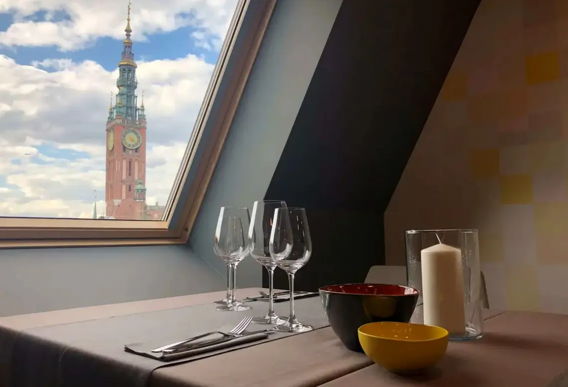 Basen w hotelu Ibb Długi Targ
