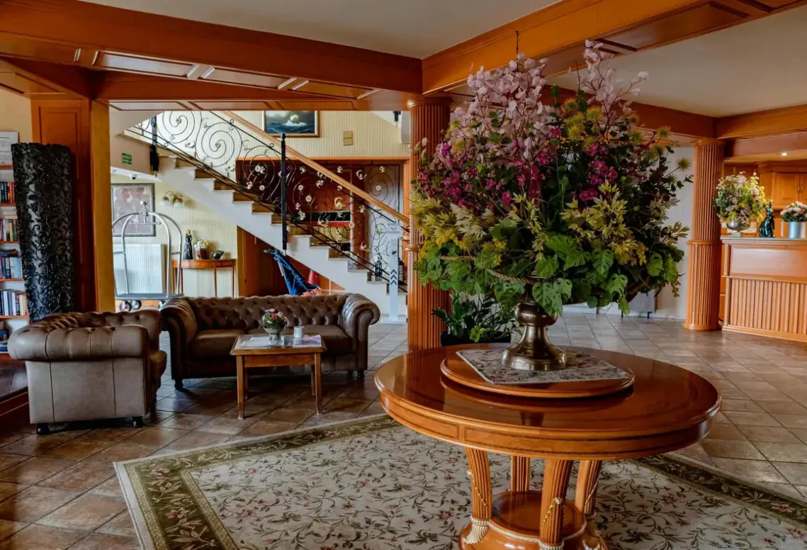 Lobby hotelu Kormoran (Rowy)