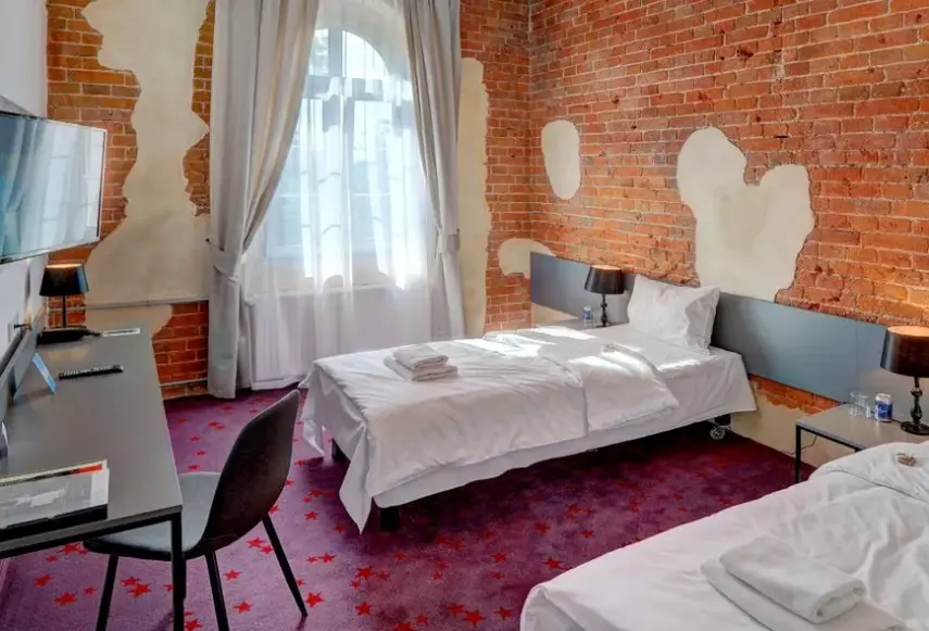 Pokój w hotelu Koszary Arche