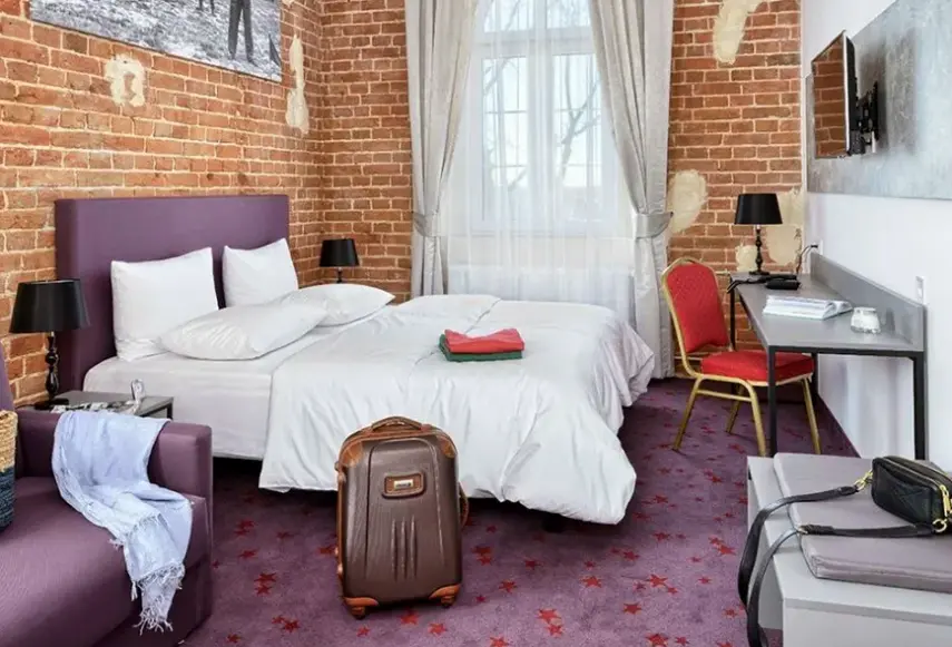 Pokój w hotelu Koszary Arche