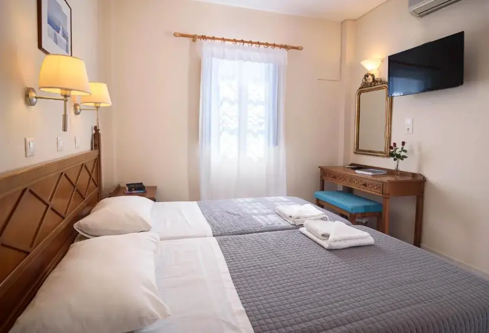 Pokój w hotelu Kykladonisia