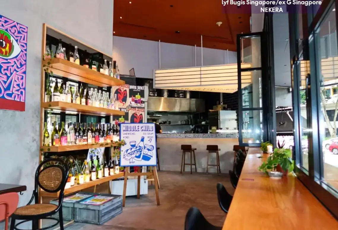 Restauracja i jedzenie w hotelu lyf Bugis
