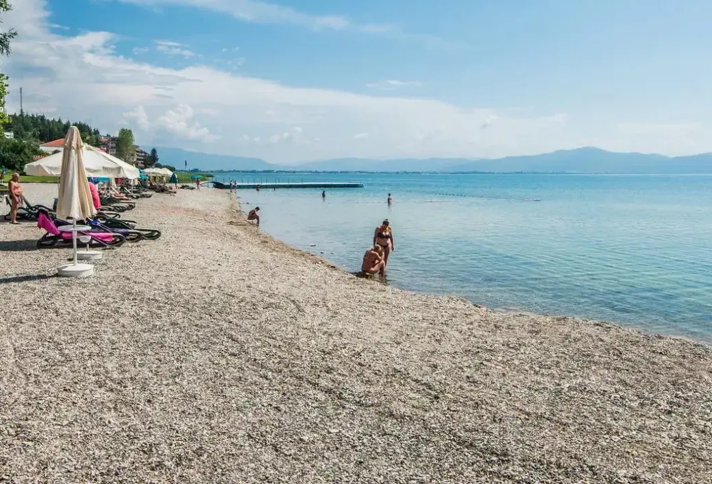 Plaża przy hotelu Makpetrol