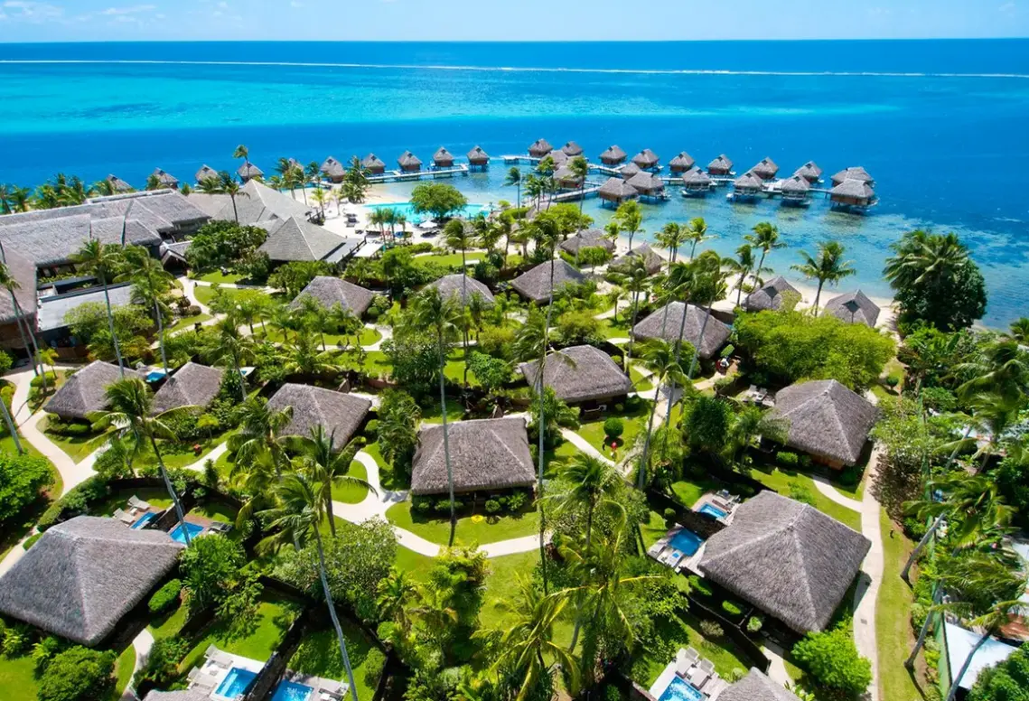 Obiekt hotelu Manava Beach Resort & Spa Moorea (ex Moorea Pearl Resort)