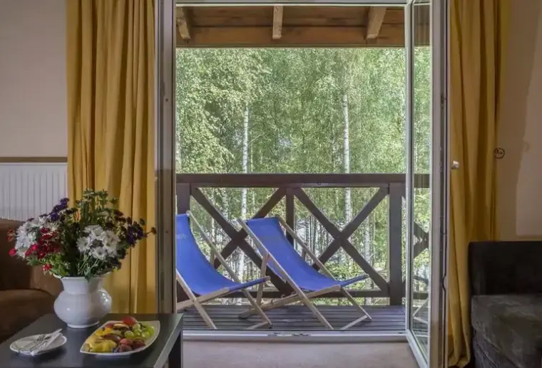 Widok z hotelu Masuria & SPA