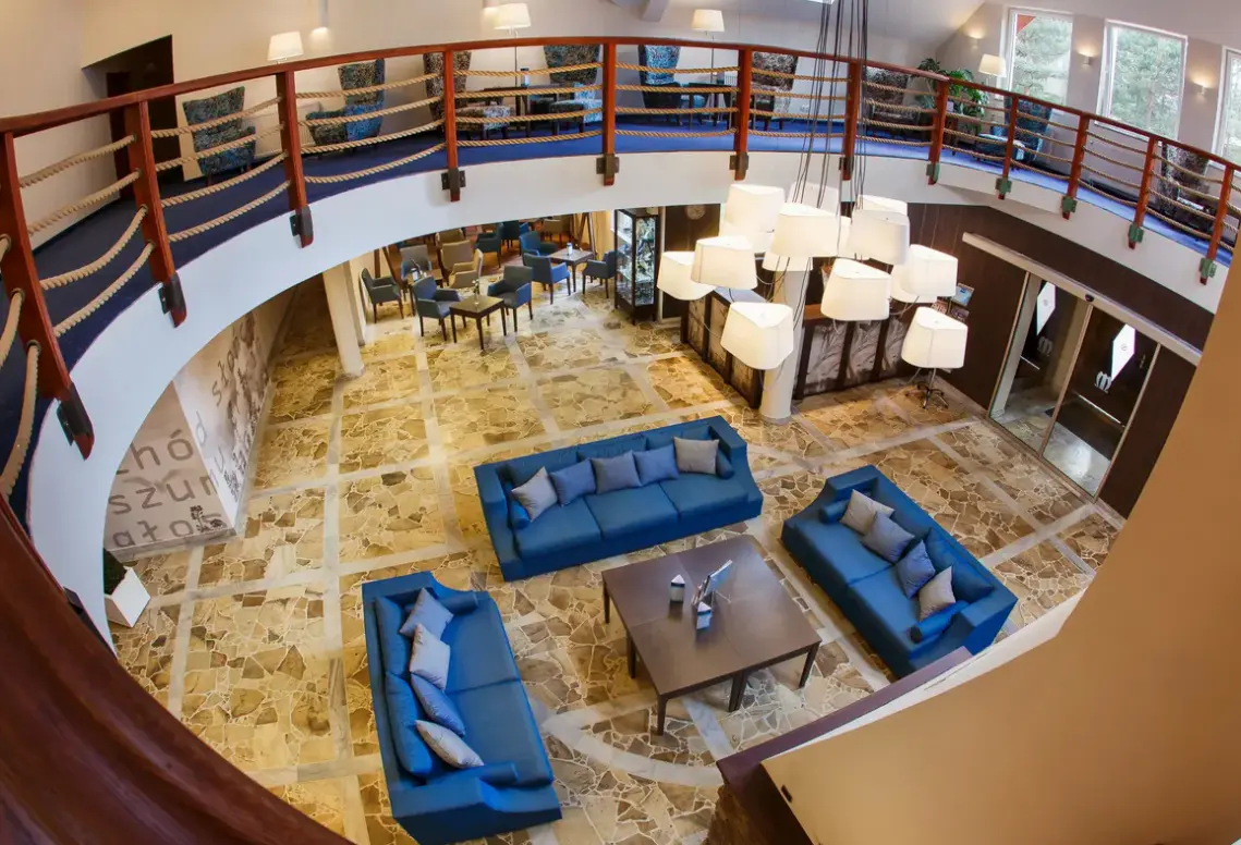Lobby hotelu Masuria & SPA