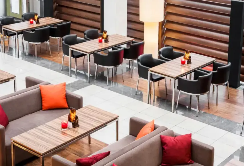Lobby hotelu Moderno