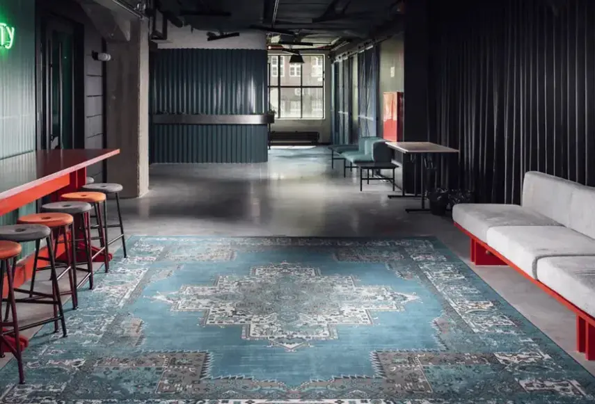 Lobby hotelu Montownia Lofts & Experience