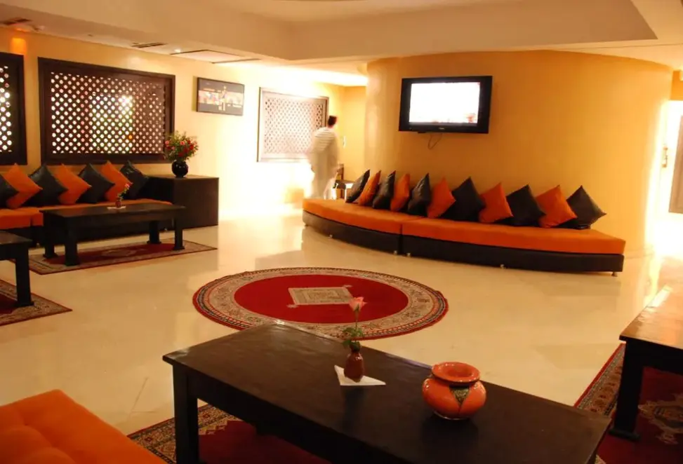 Lobby hotelu New Farah