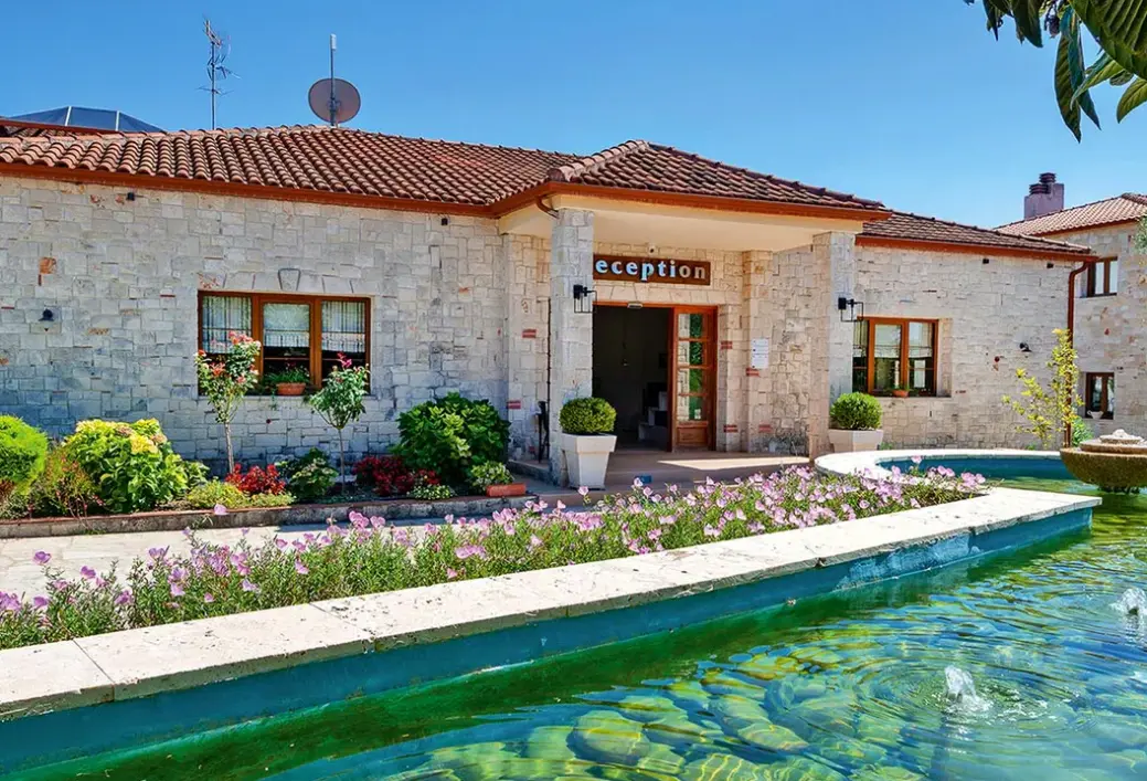 Obiekt hotelu Nostos (Afitos)