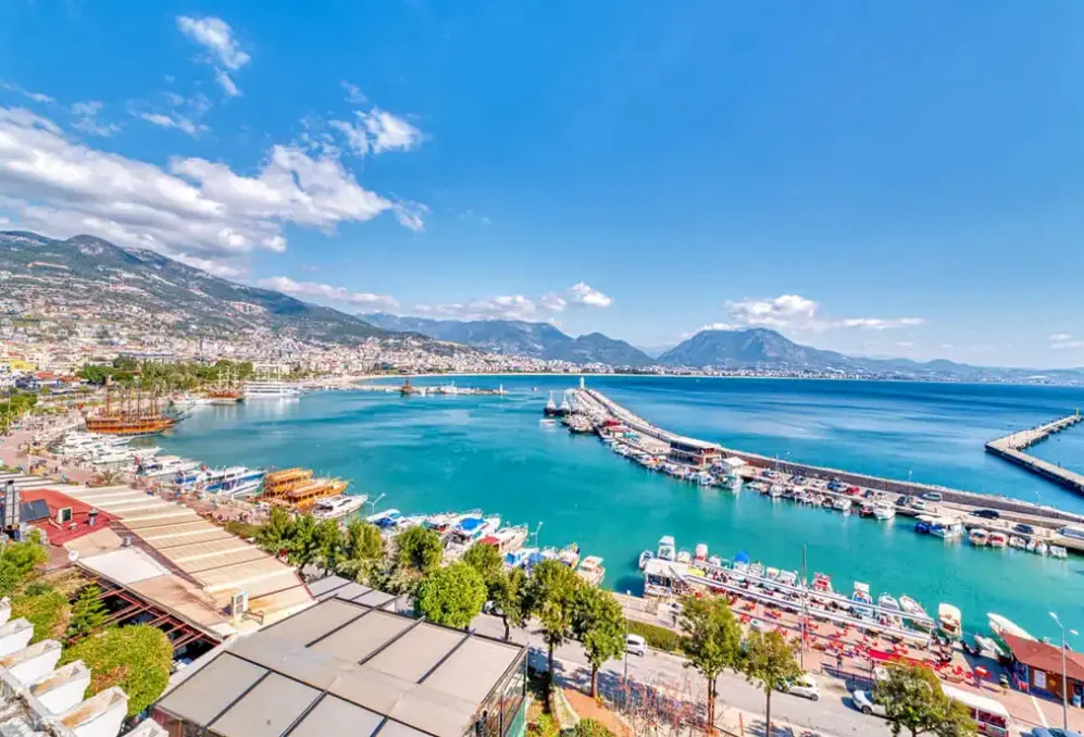 Widok z hotelu Numa Port (ex Quattro City Seaport)