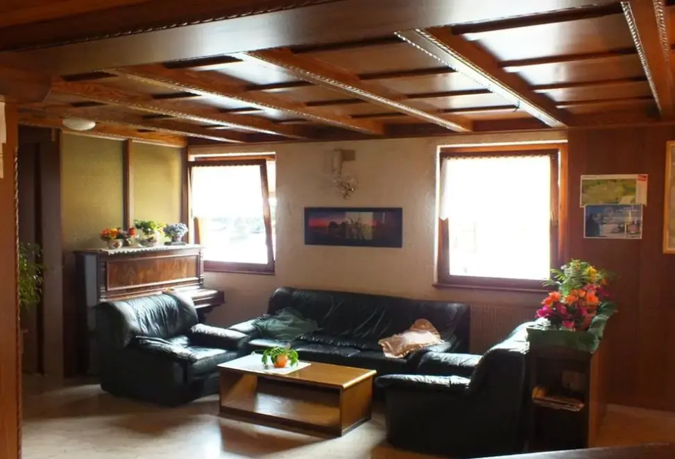 Lobby hotelu Orso Grigio (Carisolo)