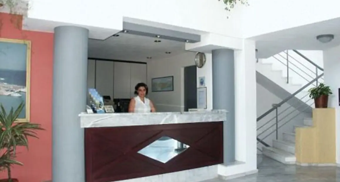 Lobby hotelu Palladion (Adelianos Kampos)