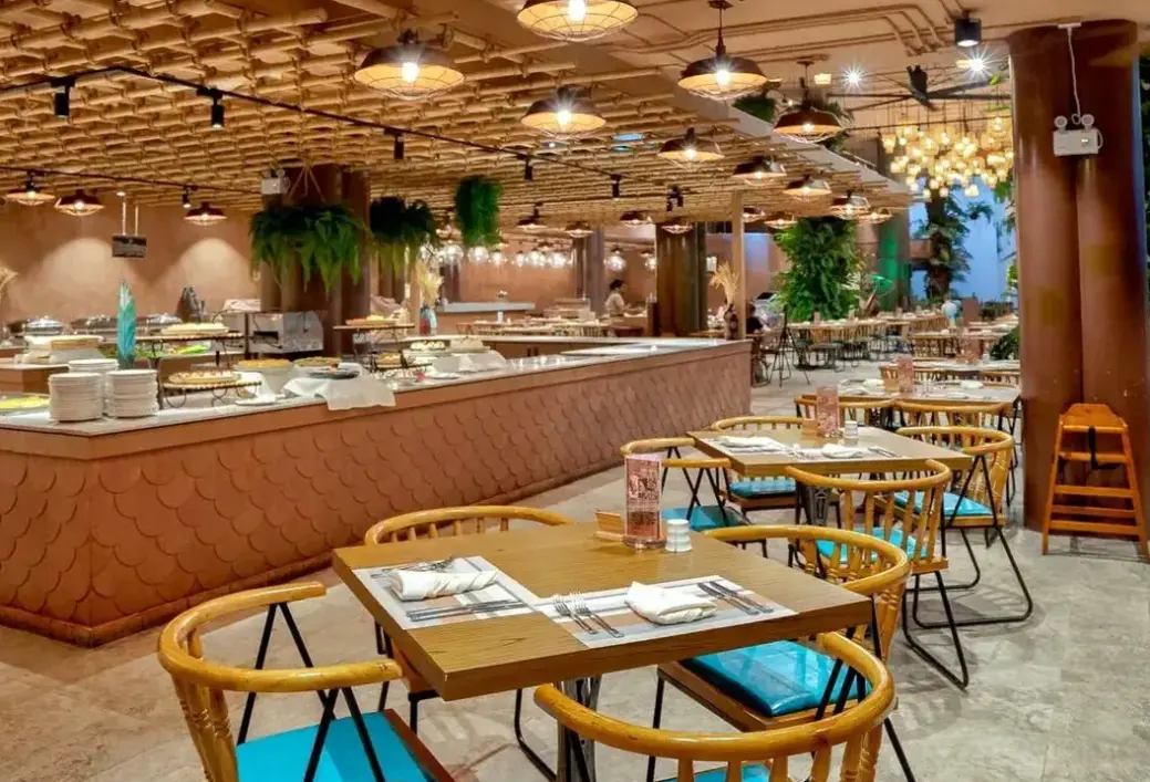 Restauracja i jedzenie w hotelu Pamookkoo Resort