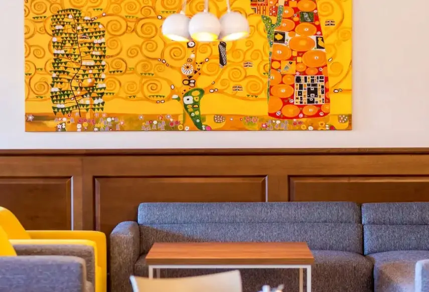 Lobby hotelu Relaks