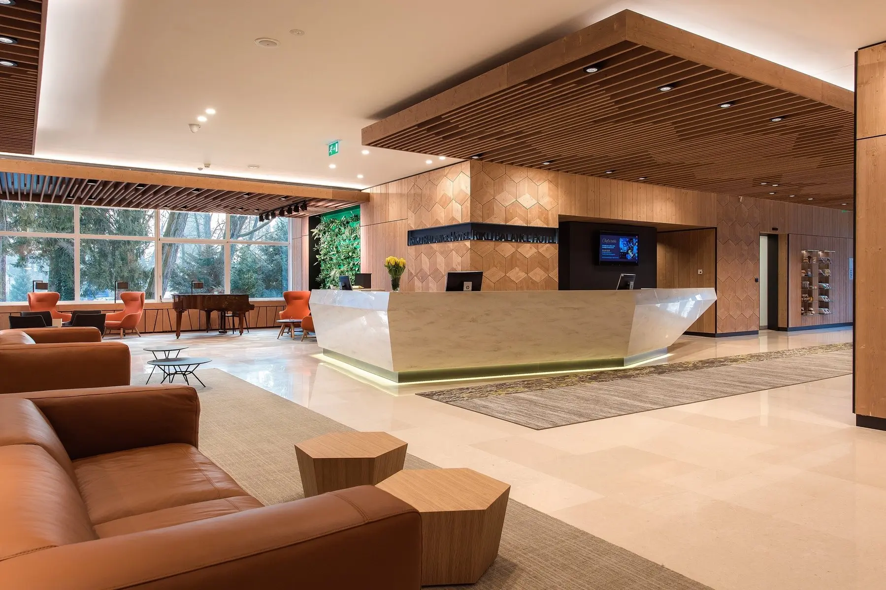 Lobby hotelu Rikli Balance