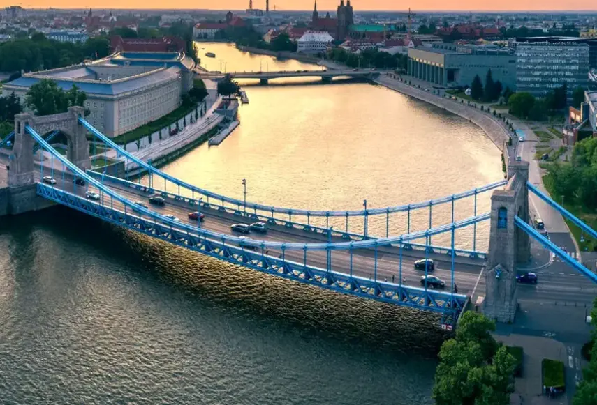 Widok z hotelu River Premium Apartments