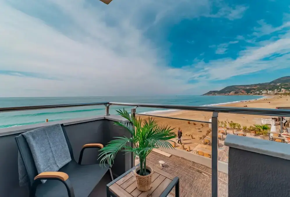 Plaża przy hotelu Royalisa Palmiye Beach (ex. Palmiye Beach)