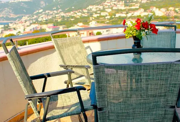 Widok z hotelu Sars Dobra Voda