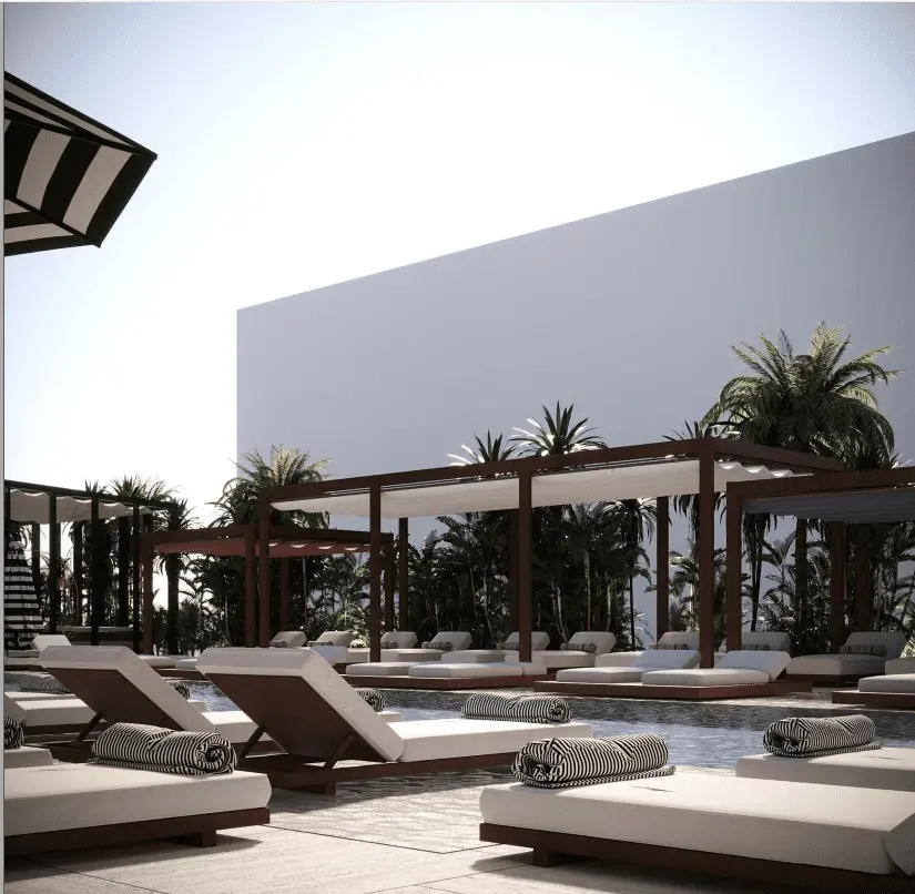 Basen w hotelu Savotel Resort