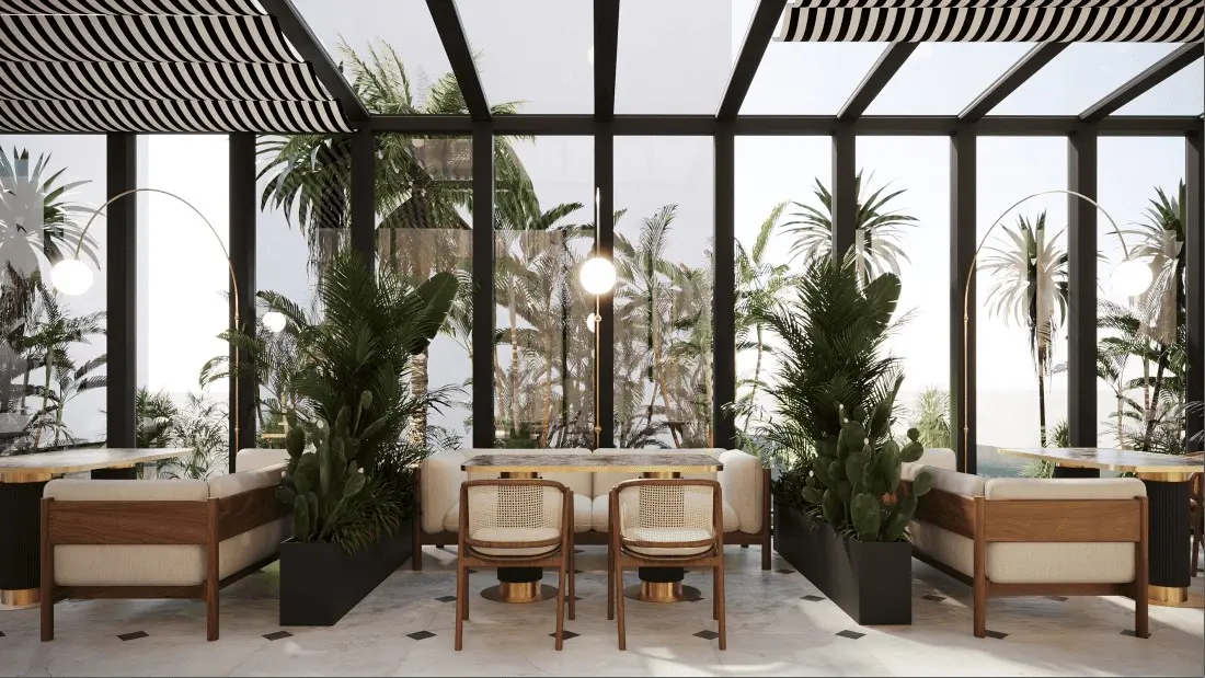 Lobby hotelu Savotel Resort