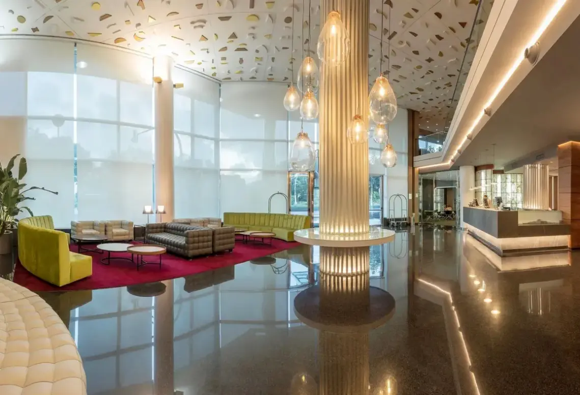Lobby hotelu Sh Valencia Palace
