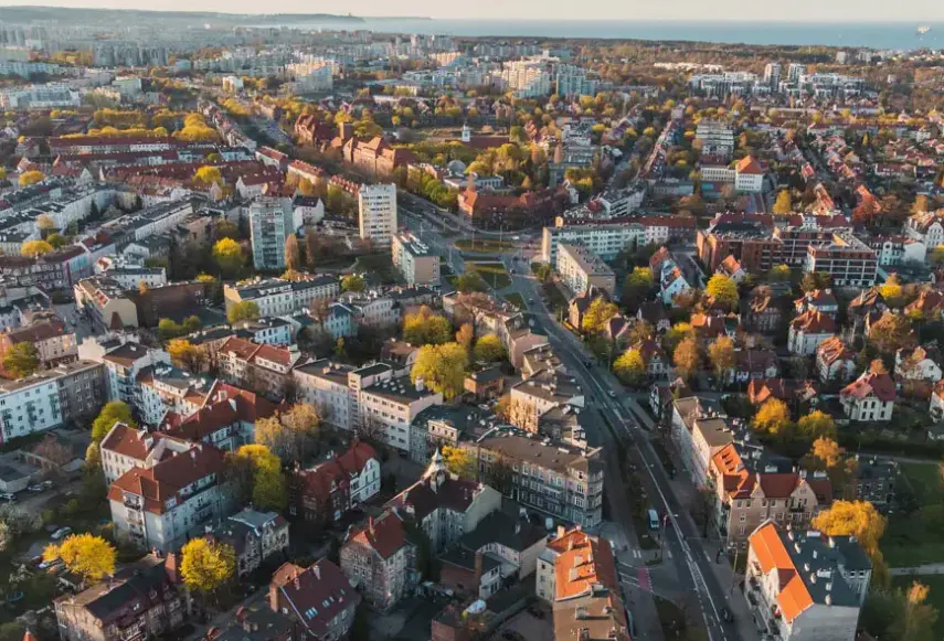Widok z hotelu Smart Gdańsk