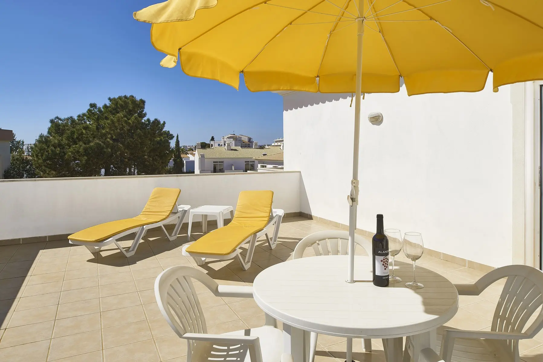 Widok z hotelu Smy Santa Eulalia Algarve