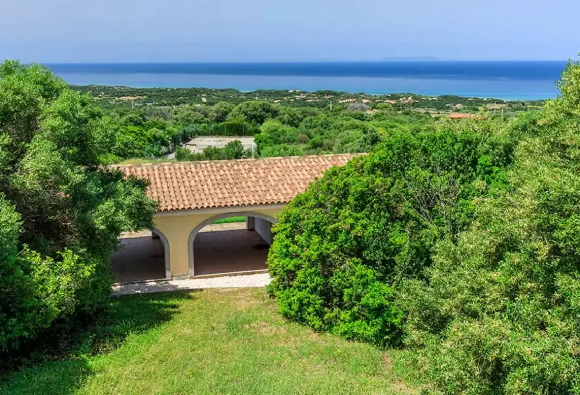 Widok z hotelu Stazzi di Gallura Giagumeddu
