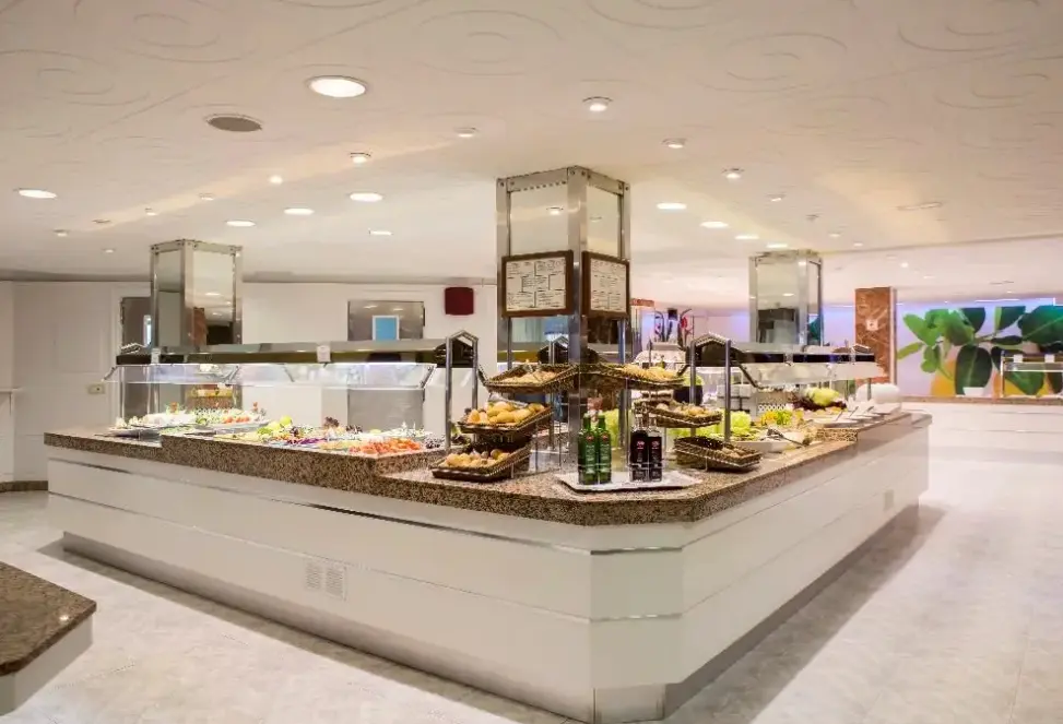 Restauracja i jedzenie w hotelu tent Bahia de Palma (ex. Pinero Bahia De Palma)