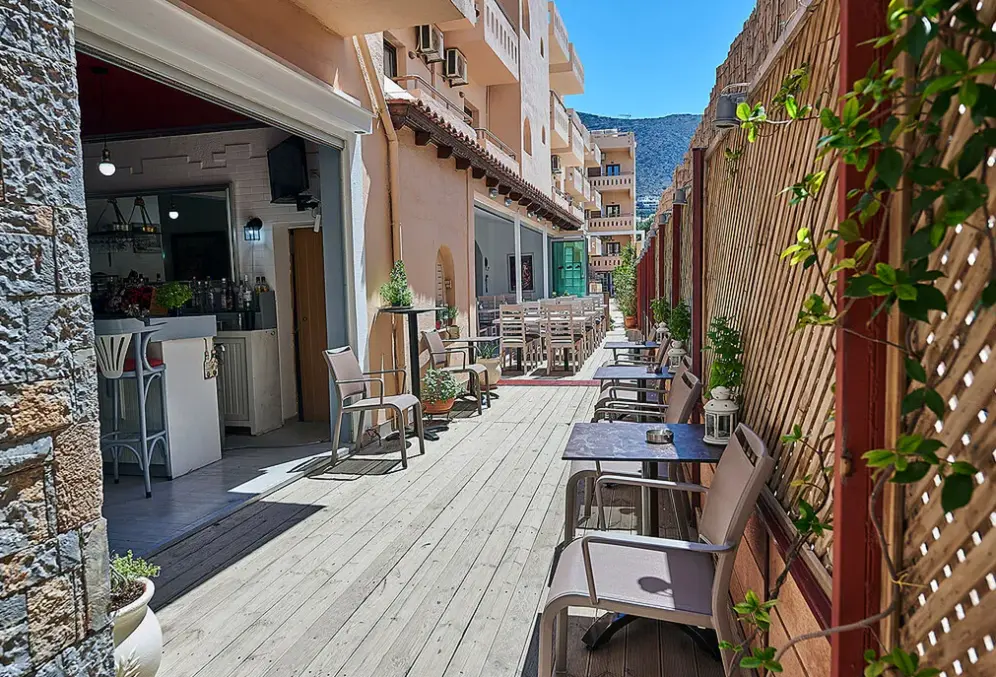 Restauracja i jedzenie w hotelu Thalia Deco (Hersonissos)