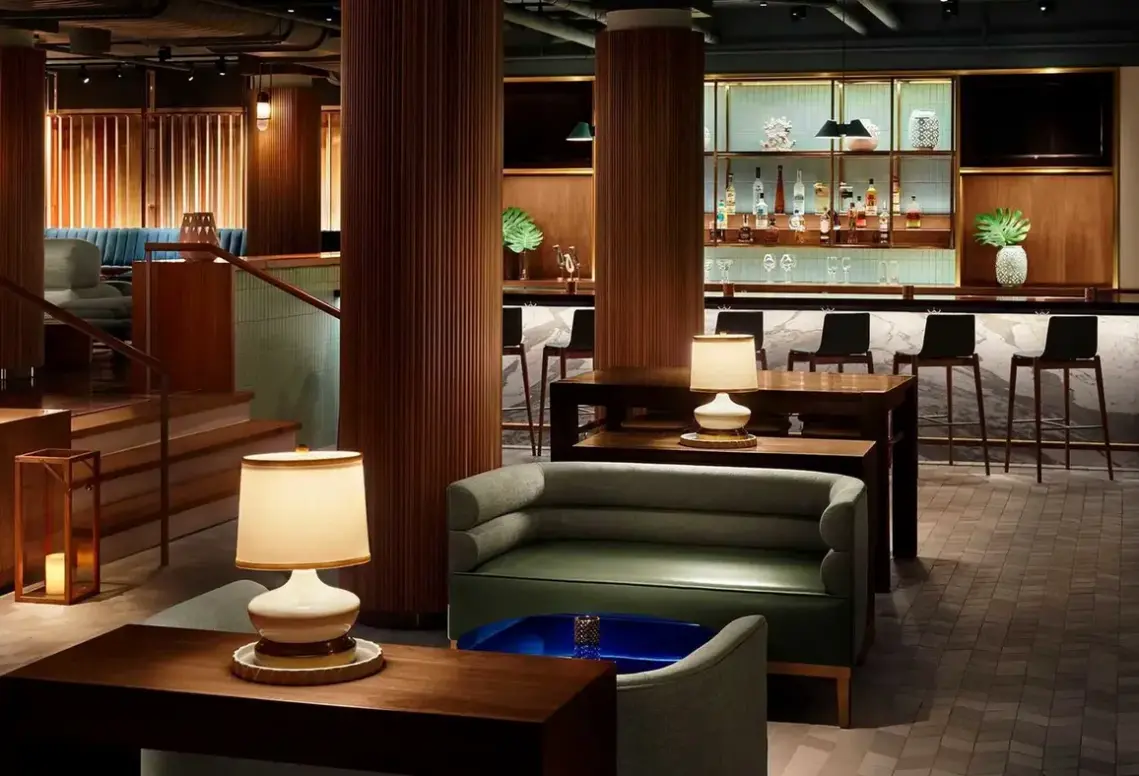 Lobby hotelu The Gates Hotel South Beach – a DoubleTree by Hilton