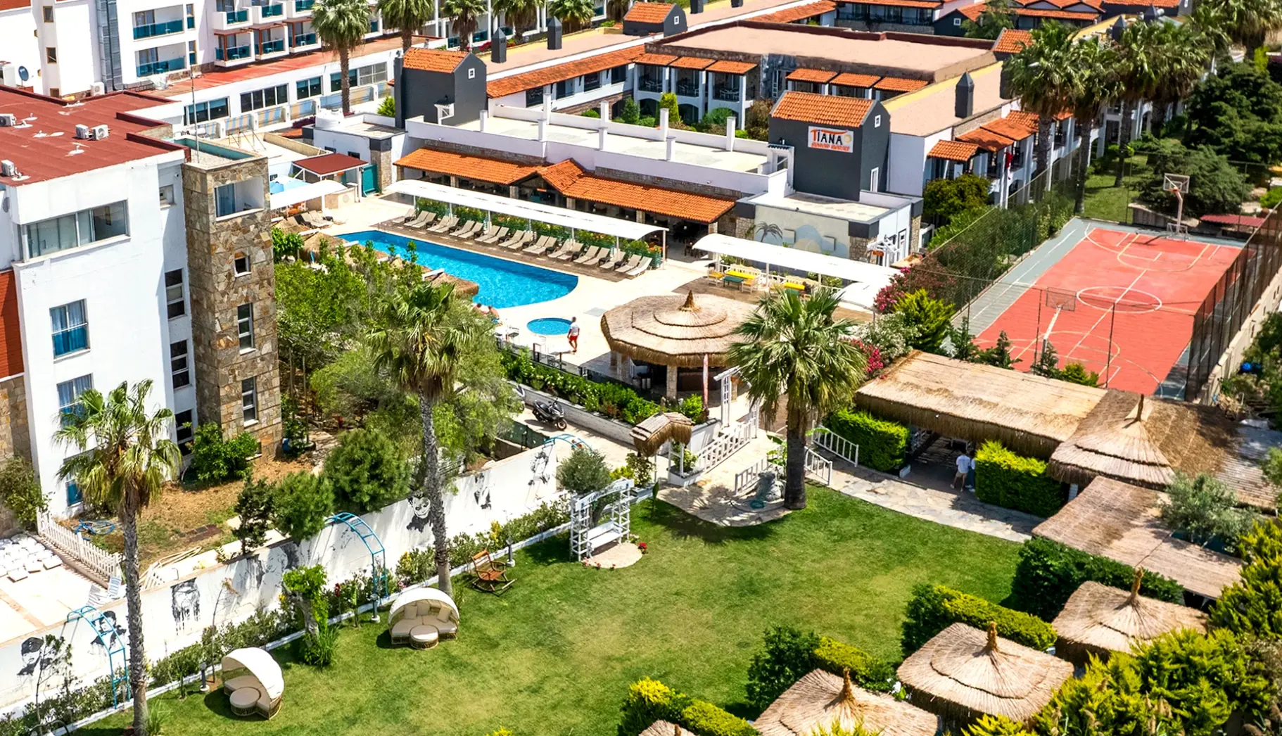 Obiekt hotelu Tiana Beach Resort