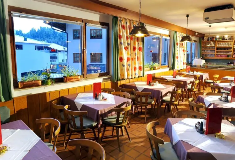 Restauracja i jedzenie w hotelu Unterbrau
