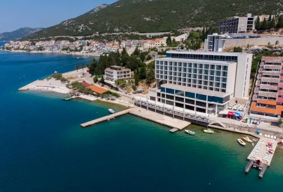 Plaża przy hotelu Vapore