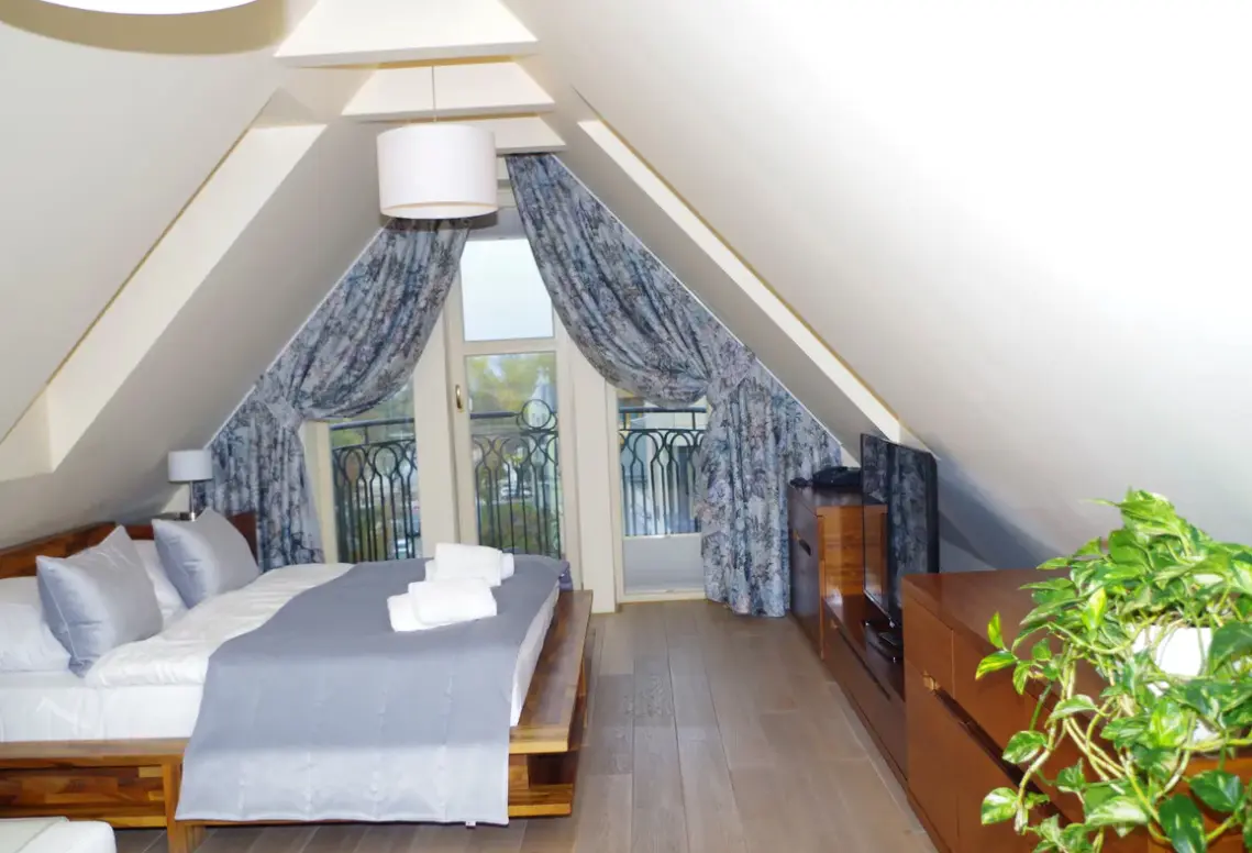 Pokój w hotelu Villa Herkules