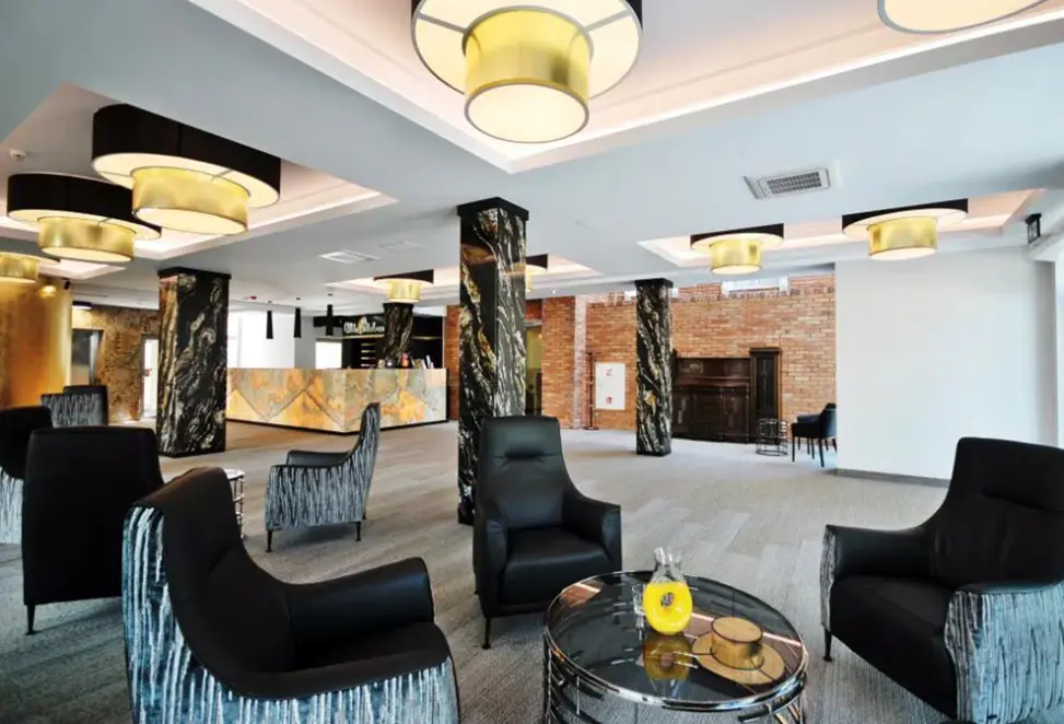 Lobby hotelu Villa Meduza