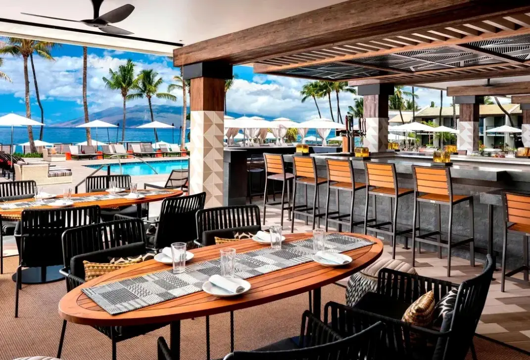 Restauracja i jedzenie w hotelu Wailea Beach Marriott Resort & Spa