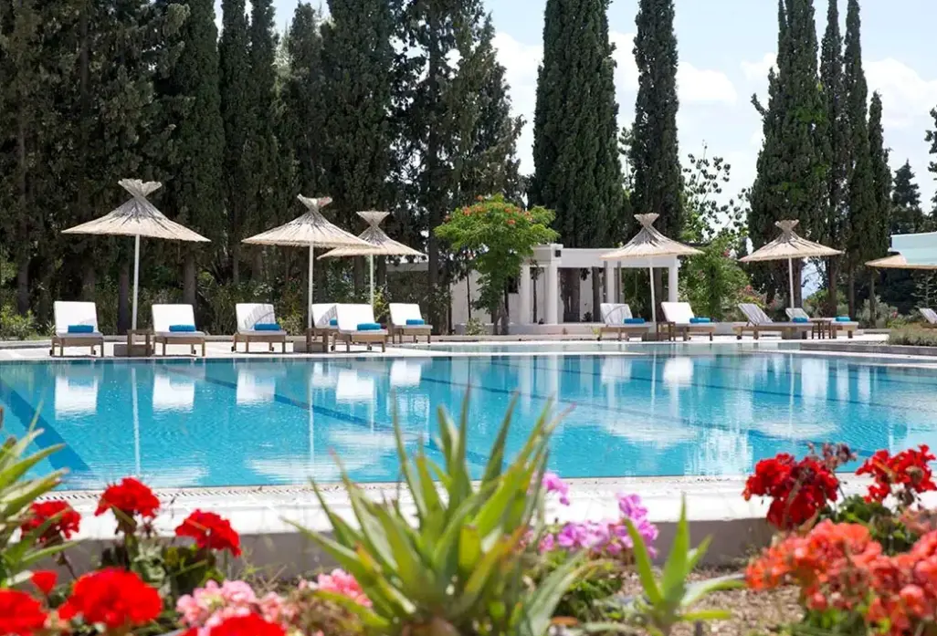 Basen w hotelu Zeus Eretria Resort