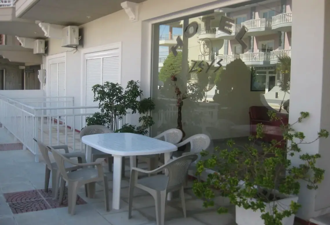 Obiekt hotelu Zeus (Paralia)