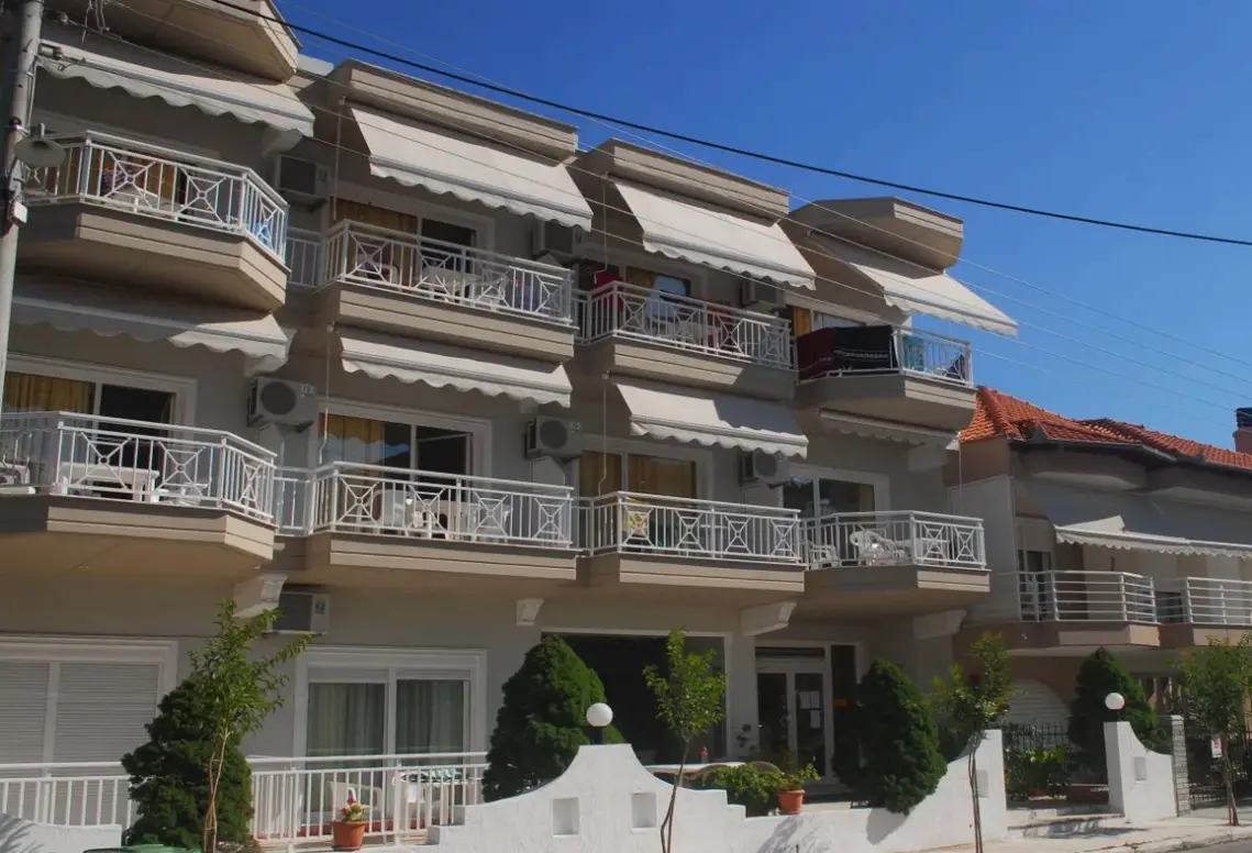 Obiekt hotelu Zeus (Paralia)