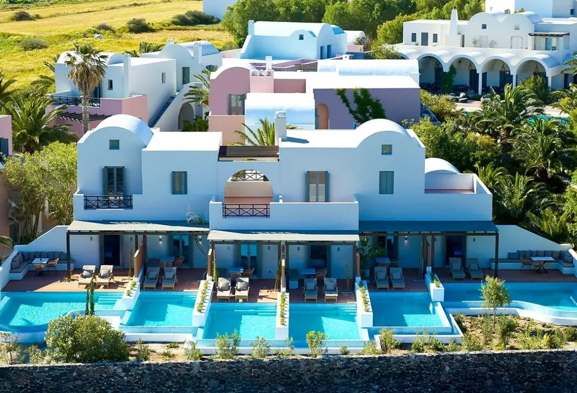 Obiekt hotelu 9 Muses Santorini Resort