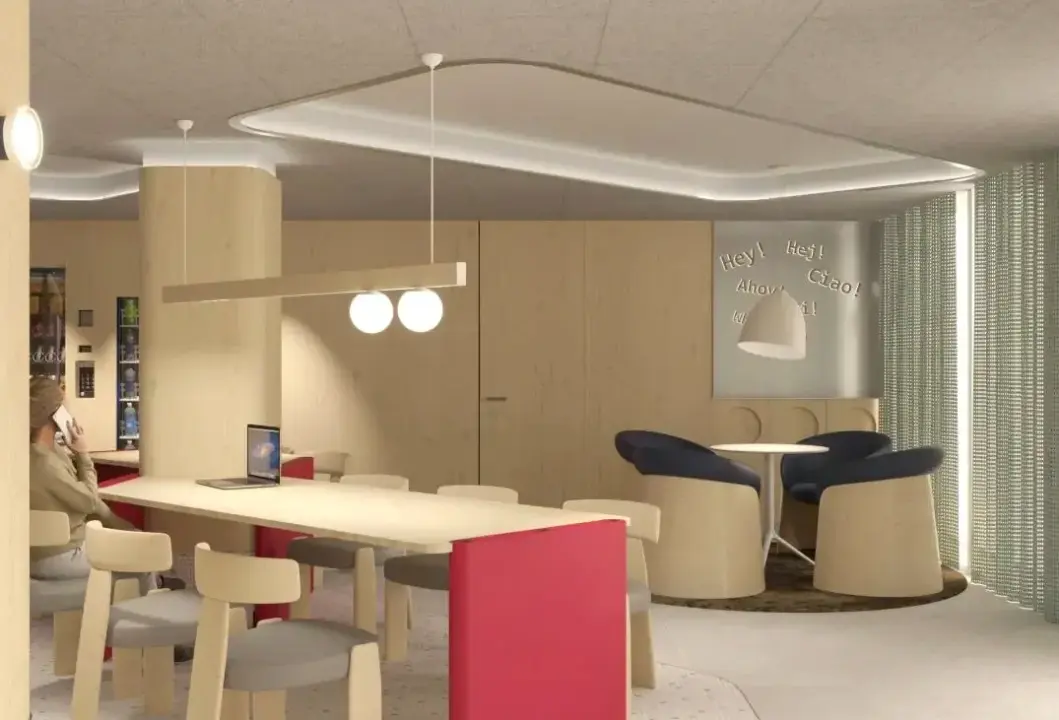 Lobby hotelu Ahoi! Urban Beach