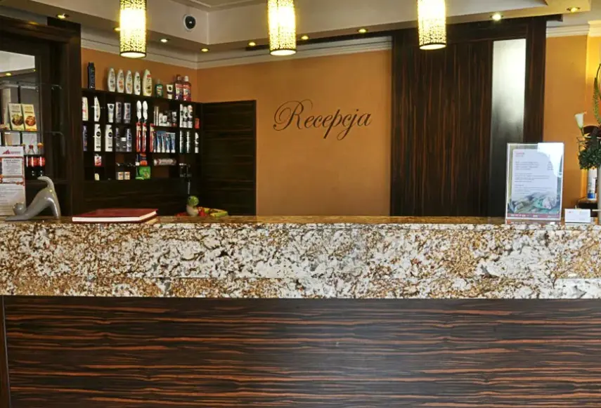 Lobby hotelu Ahotel