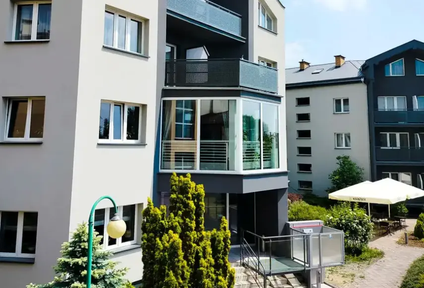 Widok z hotelu Akwawit