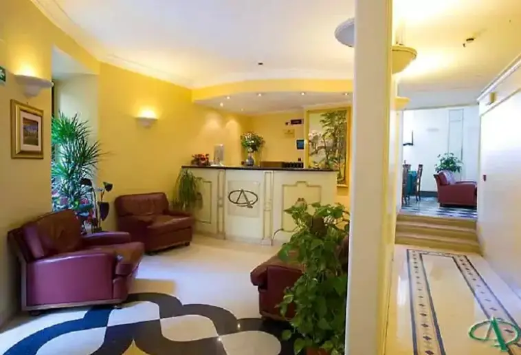 Lobby hotelu Alessandrino