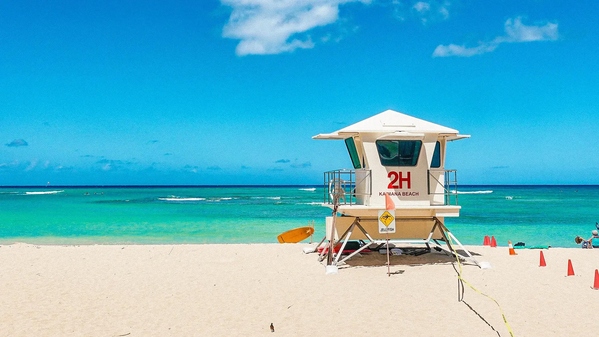 Plaża przy hotelu Aloha Hawaii!