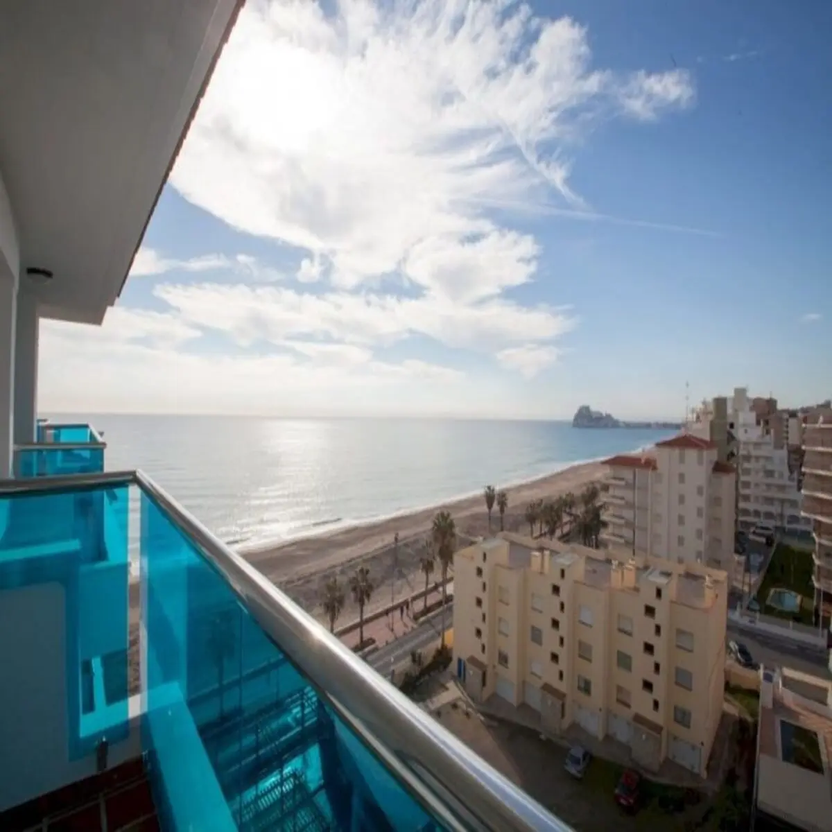 Widok z hotelu Aparthotel Acuazul & Spa
