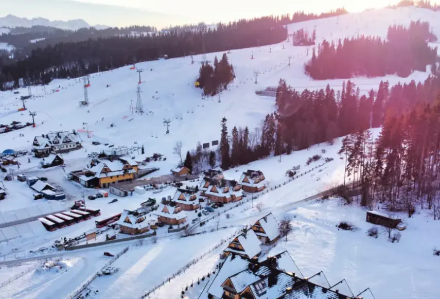Widok z hotelu Aparthotel Askana